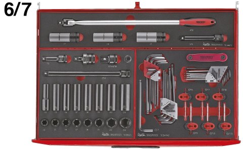 Teng Tools Wózek narzędziowy 417 elementów TCEMM417N Teng Tools