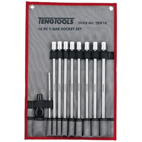 Teng Tools Zestaw kluczy nasadowych 3/8" z pokrętłem poprzecznym Teng Tools TBW10