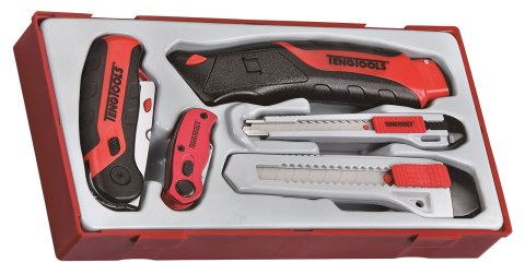 Teng Tools Zestaw noży z ostrzami wymiennymi Teng Tools TTK40 Teng Tools Zestaw noży z ostrzami wymiennymi Teng Tools TTK40