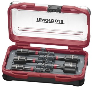 Teng Tools Zestaw uchwytów nasadkowych Impact do wkrętarek, 5-elementowy, Teng Tools TBNSI5