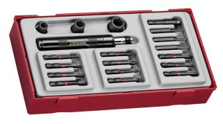 Teng Tools 19-elementowy zestaw wkrętaka udarowego Teng Tools TTID19