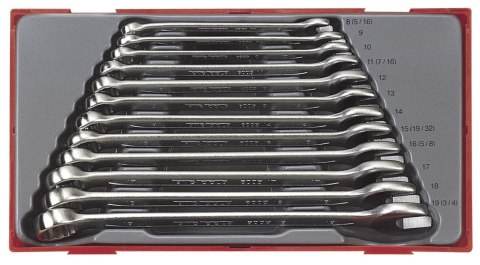 Teng Tools Klucze płasko-oczkowe w zestawie Teng Tools TT1236 Teng Tools Klucze płasko-oczkowe w zestawie Teng Tools TT1236