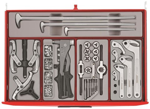 Teng Tools System regałowy Teng Tools 715 elementów - XL