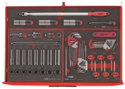 Teng Tools System regałowy Teng Tools EVA 417 elementów - L