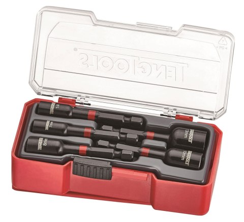 Teng Tools Zestaw uchwytów nasadkowych Impact do wkrętarek, 5-elementowy, Teng Tools TJNS05