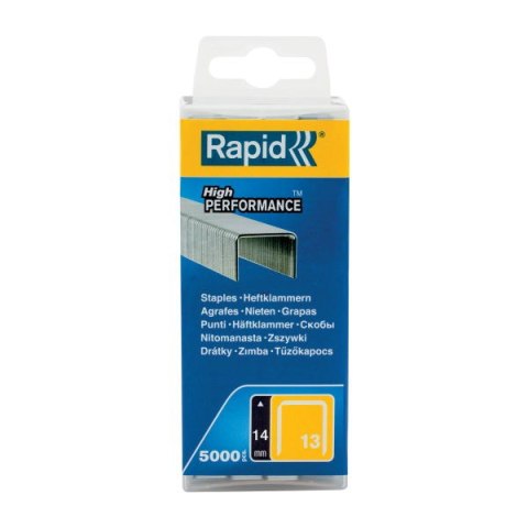 Rapid Zszywki Rapid z drutu cienkiego nr 13 (14 mm) - opakowanie 5000 szt. Rapid Zszywki Rapid z drutu cienkiego nr 13 (14 mm) - opakowanie 5000 szt.