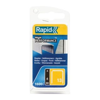 Rapid Zszywki Rapid z drutu cienkiego nr 13 (4 mm) - opakowanie 1600 szt.