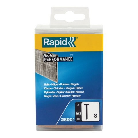 Rapid Sztyfty Rapid nr 8 (50 mm) - opakowanie 2800 szt. Rapid Sztyfty Rapid nr 8 (50 mm) - opakowanie 2800 szt.