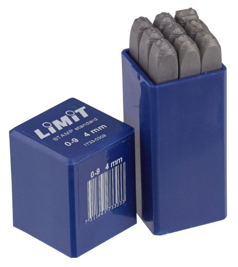 Limit Zestaw numeratorów od 0 do 9 wysokość cyfr 12 mm Limit Limit Zestaw numeratorów od 0 do 9 wysokość cyfr 12 mm Limit