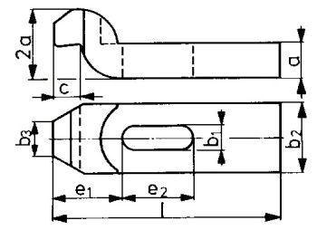 AMF Lapa dociskowa DIN6316 9x80mm AMF