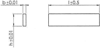 AMF Podkładki równoległe (para) 12x40x150mm AMF