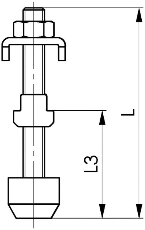 AMF Sruba dociskowa,wlk.6 AMF