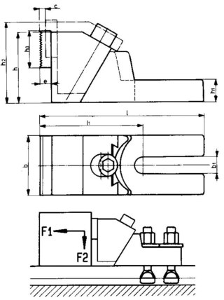 AMF Stabilne szczeki mocujace20-22-24-28-30mm AMF