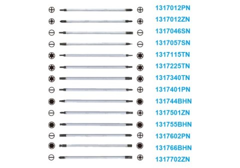 King Tony WKRĘTAK DWUSTRONNY TORX T20 + T25 x 175mm King Tony