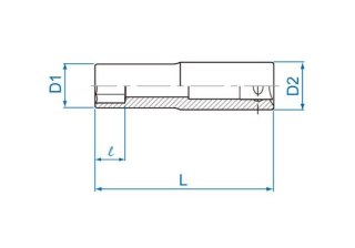 King Tony NASADKA DŁUGA GWIAZDKOWA 3/8" E-TORX E8 x 63mm, Cr-V King Tony