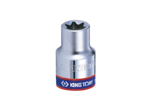 King Tony NASADKA KRÓTKA GWIAZDKOWA 1/4" E-TORX E4 x 24mm Cr-V King Tony