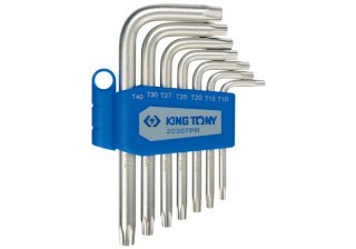 King Tony ZESTAW IMBUSÓW 7 szt. 1143 - TORX T10 - T40 King Tony