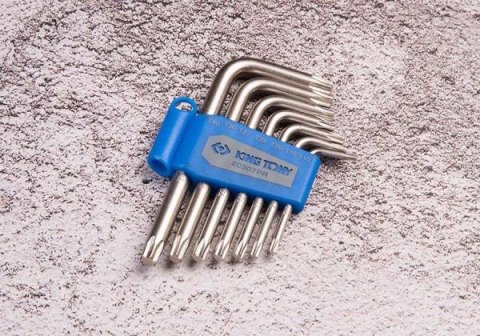 King Tony ZESTAW IMBUSÓW 7 szt. 1143 - TORX T10 - T40 King Tony