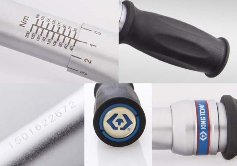 King Tony KLUCZ DYNAMOMETRYCZNY 3/8" Z PRZYCISKIEM 20 - 100 Nm King Tony King Tony KLUCZ DYNAMOMETRYCZNY 3/8" Z PRZYCISKIEM 20 - 100 Nm King Tony