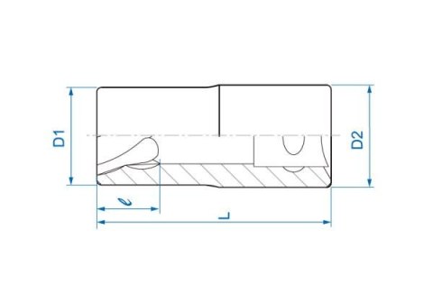 King Tony NASADKA 1/2" DO USZKODZONYCH ŚRUB M14 King Tony