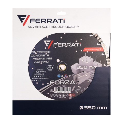 Ferrati Tarcza diamentowa tnąca 350mm FORZA