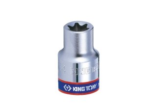 King Tony NASADKA KRÓTKA GWIAZDKOWA 1/4" E-TORX E8 x 24mm Cr-V King Tony