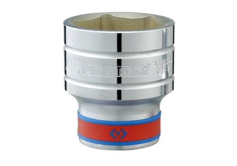 King Tony NASADKA KRÓTKA 1/2" CALOWA 11/16" x 38mm 6-kąt. Cr-v King Tony King Tony NASADKA KRÓTKA 1/2" CALOWA 11/16" x 38mm 6-kąt. Cr-v King Tony