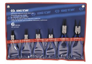 King Tony ZESTAW SZCZYPIEC DO PIERŚCIENI SEGERA 6 SZT. ETUI King Tony