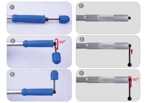 King Tony KLUCZ DYNAMOMETRYCZNY 3/4" 200 - 800Nm King Tony