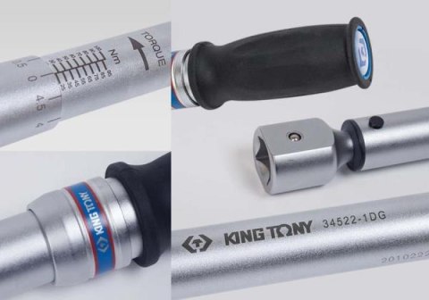 King Tony KLUCZ DYNAMOMETRYCZNY 9x12mm 2 - 10Nm BEZ GŁOWICY King Tony