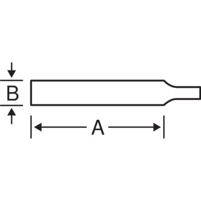 BAHCO Pilnik okrągły 100 mm zgrubny BAHCO (10 szt.)