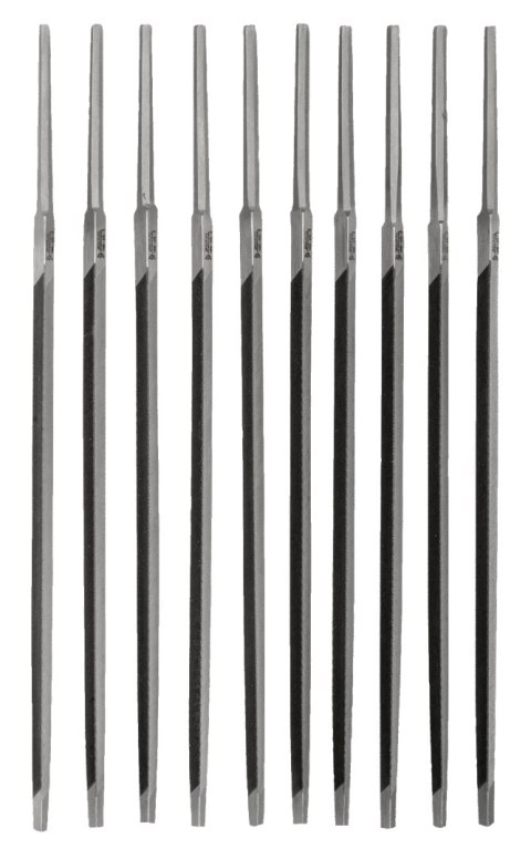 BAHCO Pilnik trójkątny 125 mm, szerokość 5 mm, zębów na cm 25, dokładne nacięcie BAHCO (10 szt.) BAHCO Pilnik trójkątny 125 mm, szerokość 5 mm, zębów na cm 25, dokładne nacięcie BAHCO (10 szt.)