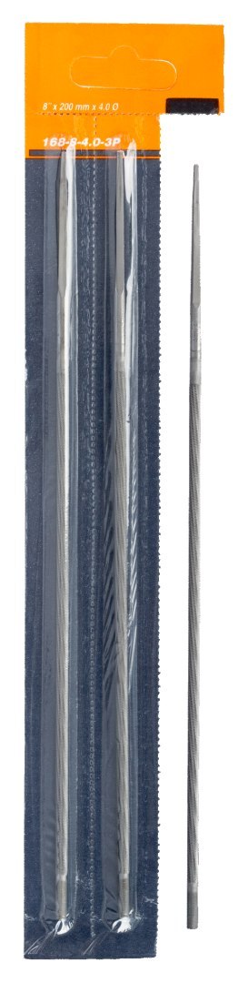 BAHCO Pilnik okrągły 5.29 in 3.5mm do piły łańcuchowej 1/4" - 3 szt. BAHCO