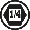 Nasadki 1/4